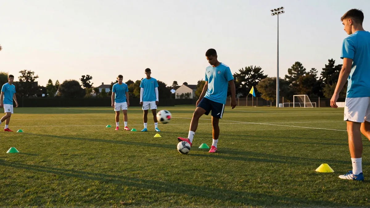 City boys kick off pre‑season with first training session